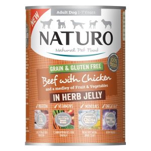 NATURO-DOG-GRAIN&GLUTEN-FREE-ΚΟΤΟΠΟΥΛΟ-ΜΟΣΧΑΡΙ-390GR-KTINIATRIKOSKOSMOS.GR