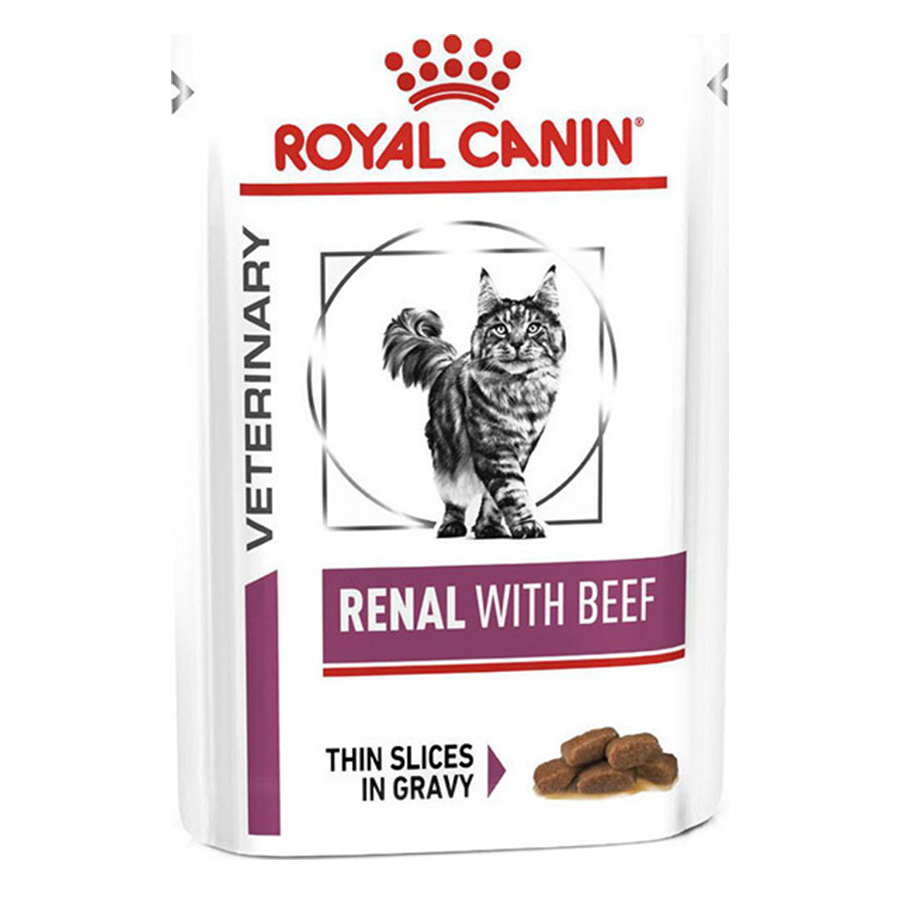 ROYAL-CANIN-VET-RENAL-BEEF-CAT-POUCH-85gr-KTINIATRIKOSKOSMOS.GR