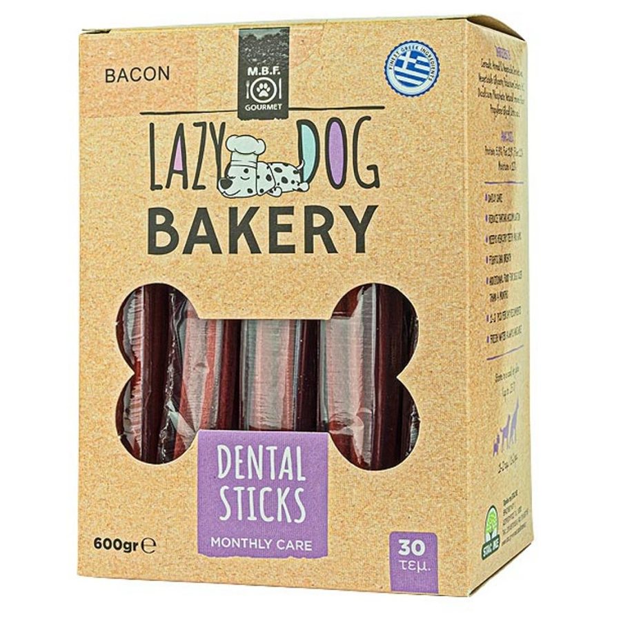 STAC M.B.F. LAZY DOG BACON STICKS 30τμχ ktiniatrikoskosmos.gr