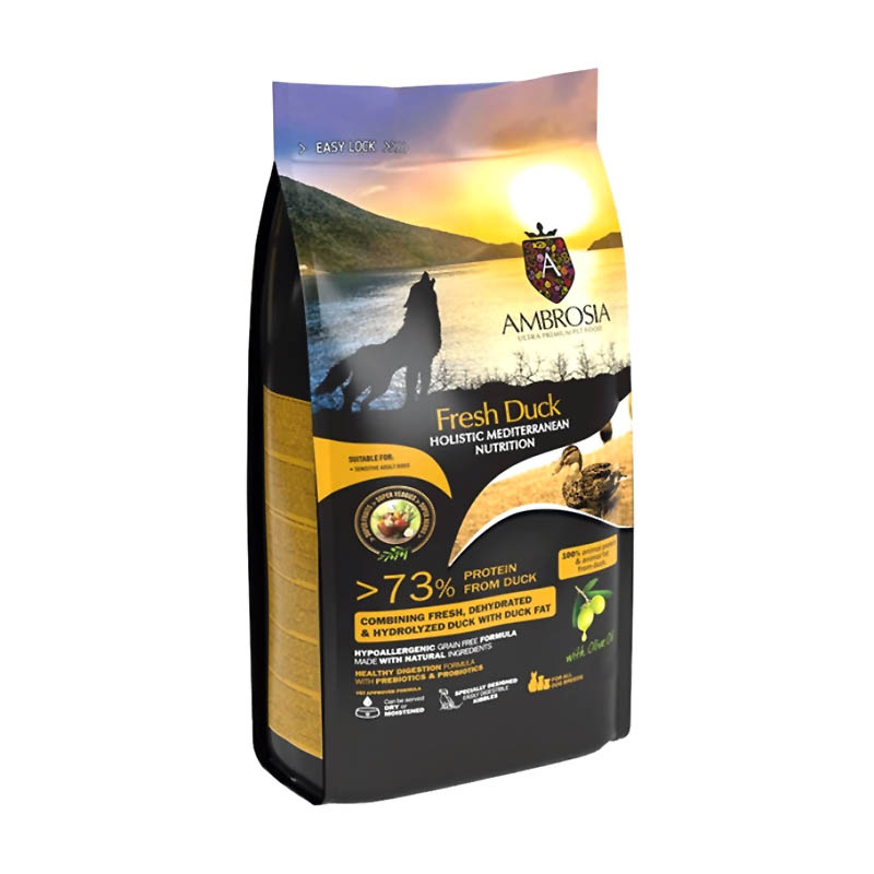 AMBROSIA GRAIN FREE SENSITIVE DUCK 5kg
