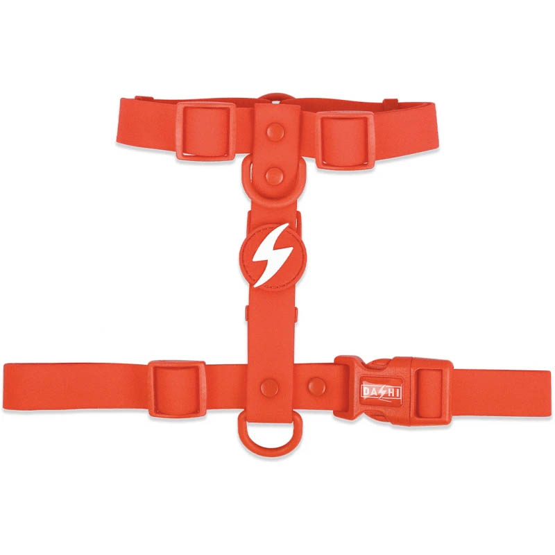 COLORFLEX RED BACK HARNESS