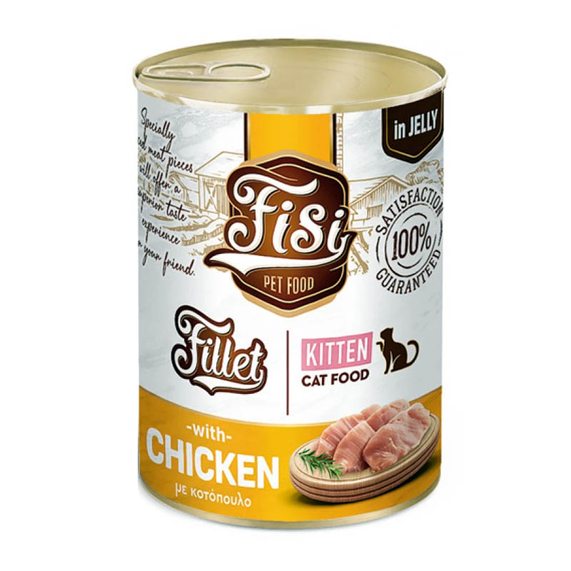 FISI FILLET KITTEN ΚΟΤΟΠΟΥΛΟ IN JELLY 400gr