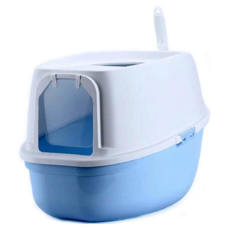 GLEE LITTER BOX CHLOE BLUE WHITE 40.7x41.5x61cm