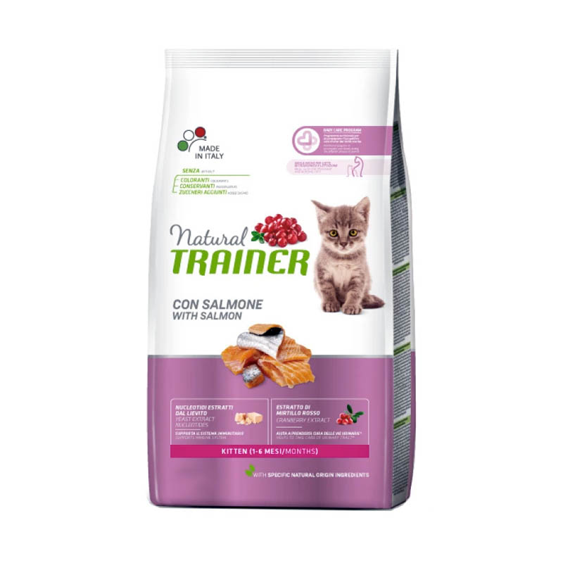 NATURAL TRAINER CAT KITTEN SALMON 300gr NATURAL TRAINER CAT KITTEN SALMON 300gr
