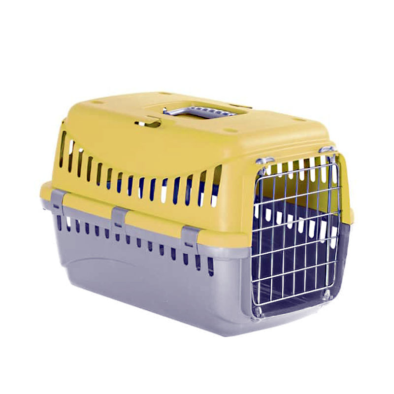 PET CAMELOT ΚΛΟΥΒΙ ΜΕΤΑΦΟΡΑΣ VISION GIPSY GREY YELLOW 46x31x32cm