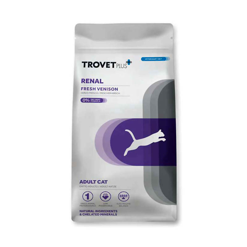 TROVET PLUS CAT ADULT RENAL FRESH VENISON 1.2kg