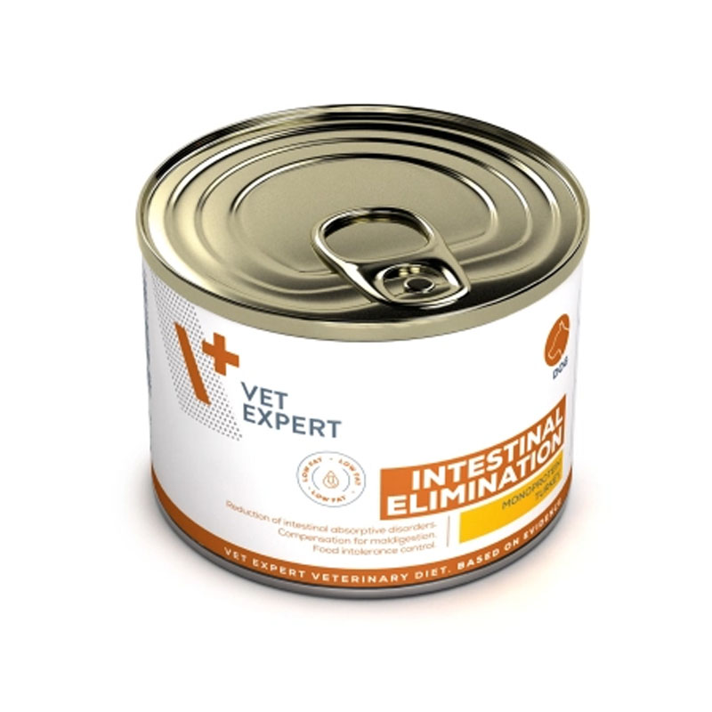 VET EXPERT DOG INTESTINAL ELIMINATION LOW FAT 200gr
