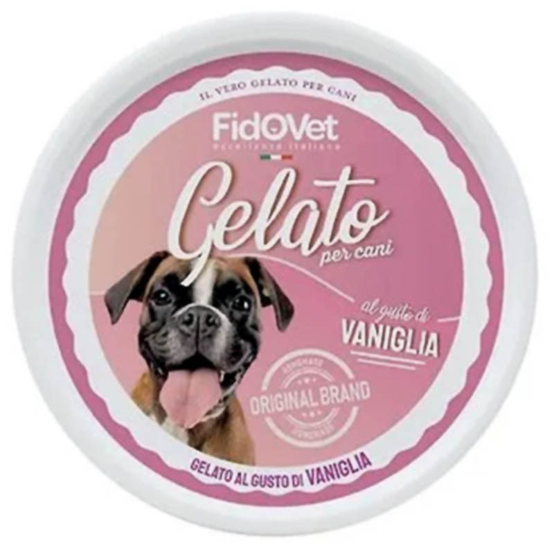 FIDOVET DOG GELATO ΒΑΝΙΛΙΑ 40gr