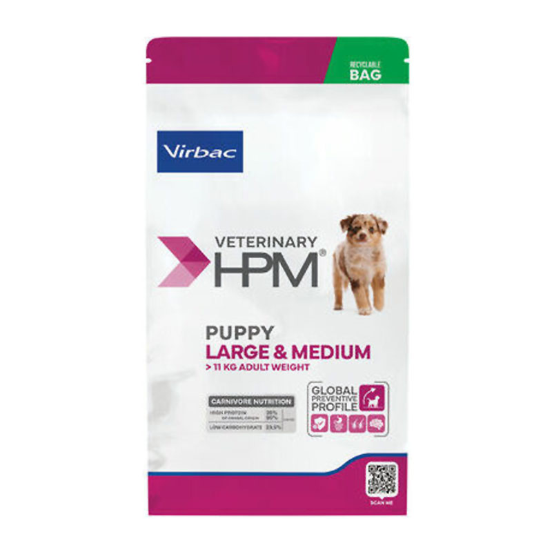 VIRBAC DOG PUPPY LARGE AND MEDIUM 12kg