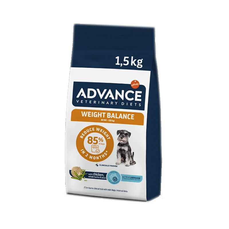 ADVANCE DOG DIET WEIGHT BALANCE MINI 1.5kg