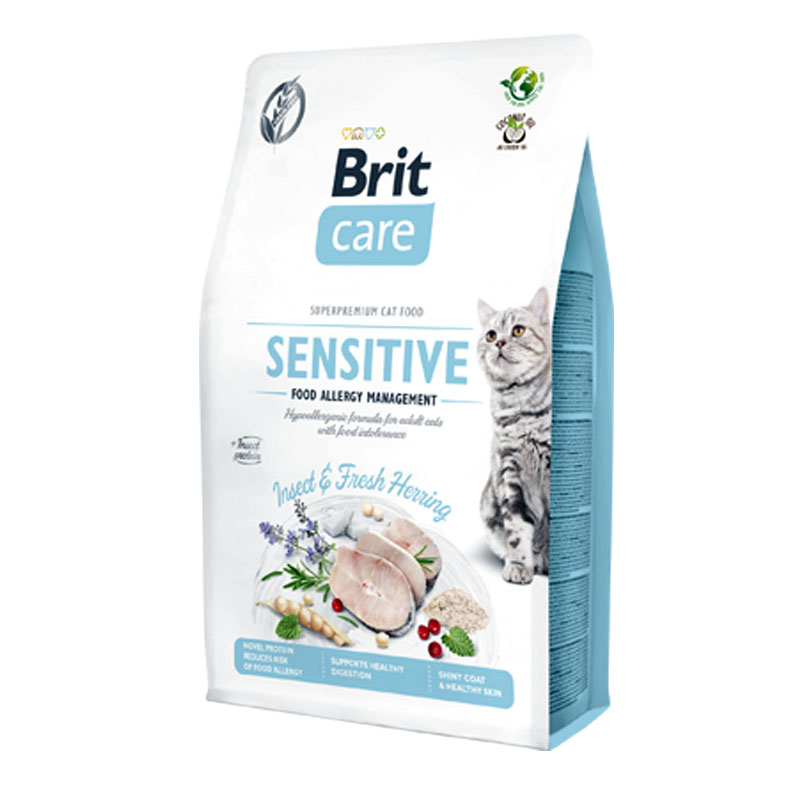 BRIT CARE CAT GRAIN FREE ALLERGY SENSITIVE INSECT
