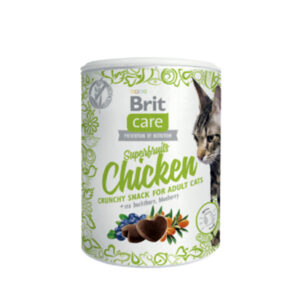 BRIT CARE CAT SUPERFRUITS SNACK CHICKEN 100gr