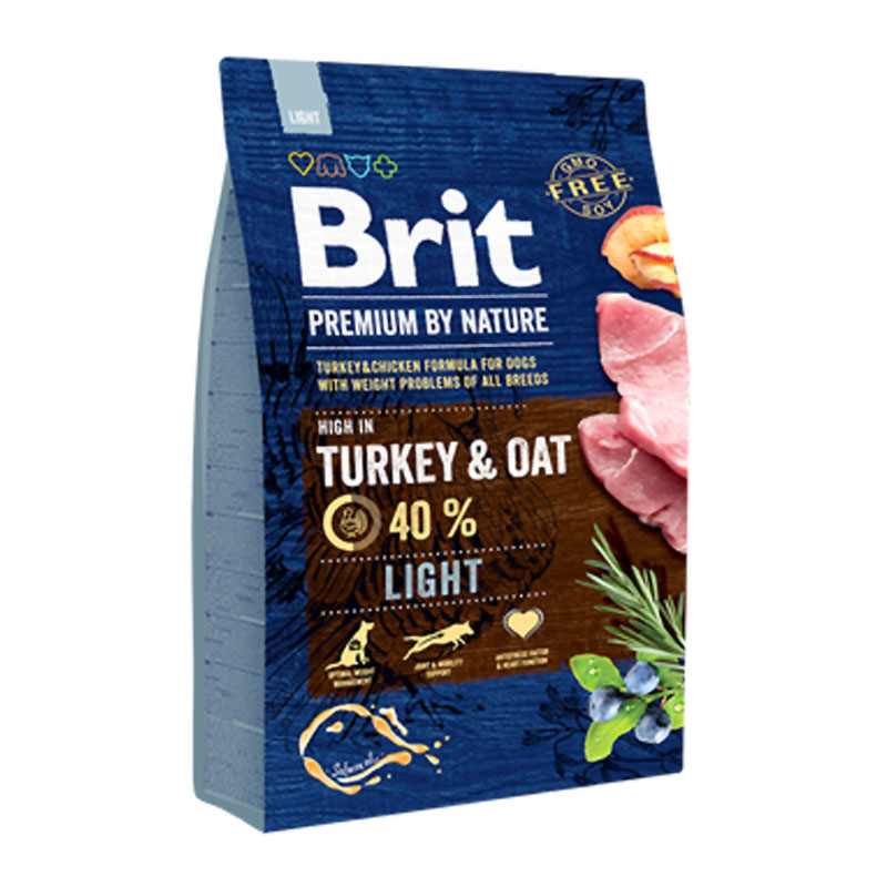 BRIT PREMIUM BY NATURE LIGHT TURKEY 3kg