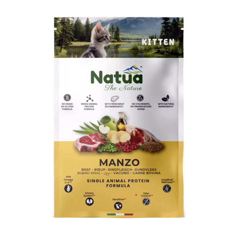 NATUA CAT KITTEN BEEF