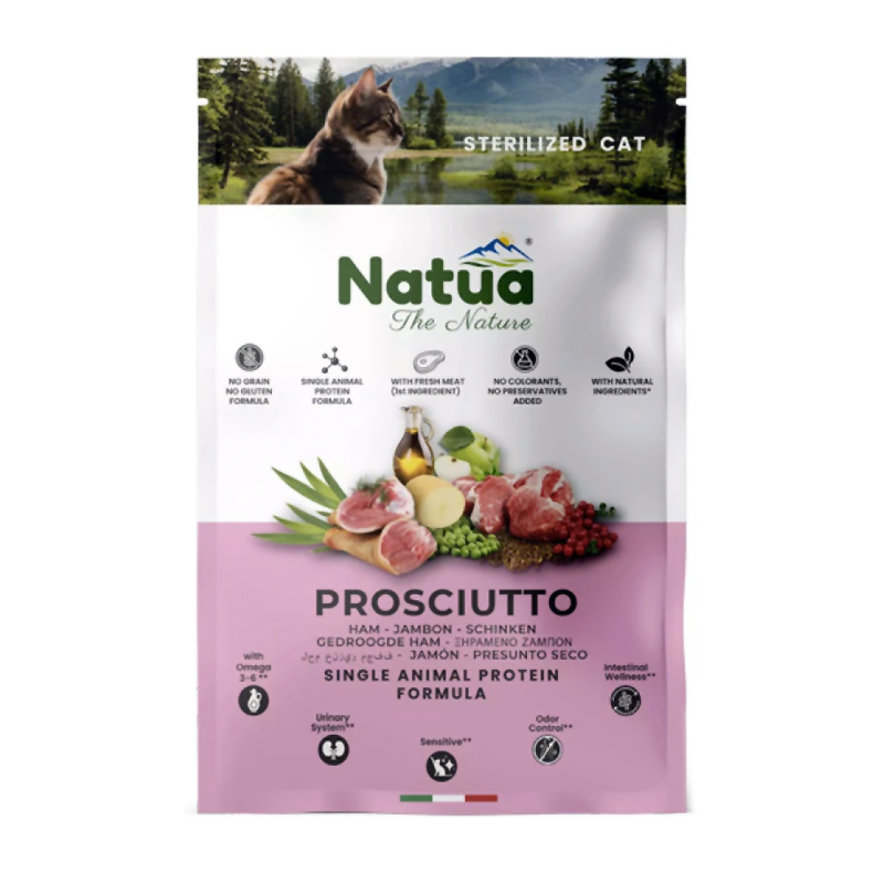 NATUA CAT STERILISED HAM