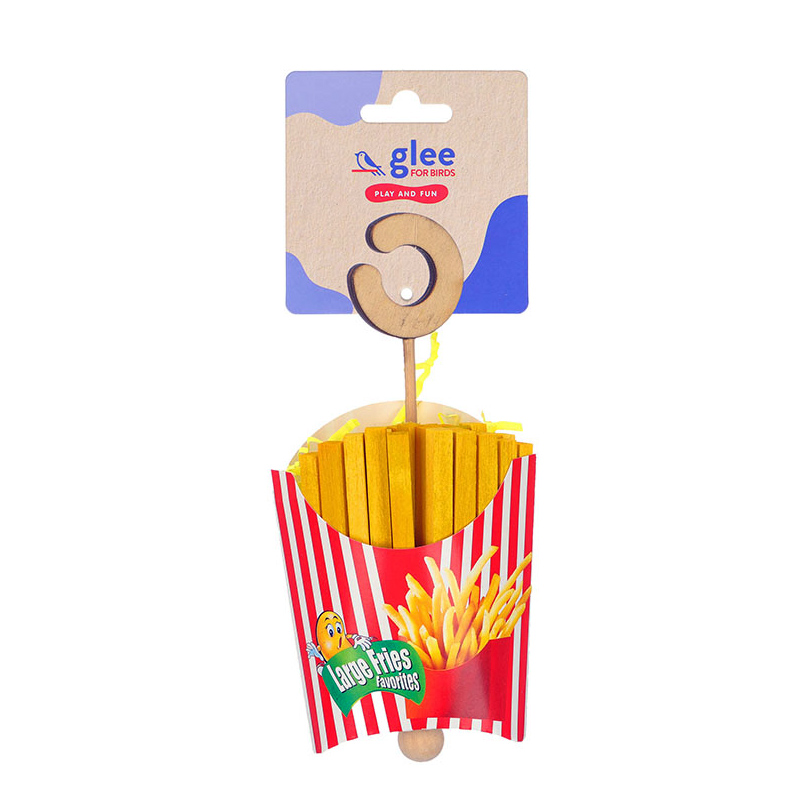 GLEE ΠΑΙΧΝΙΔΙ ΠΤΗΝΩΝ LARGE FRIES 18cm