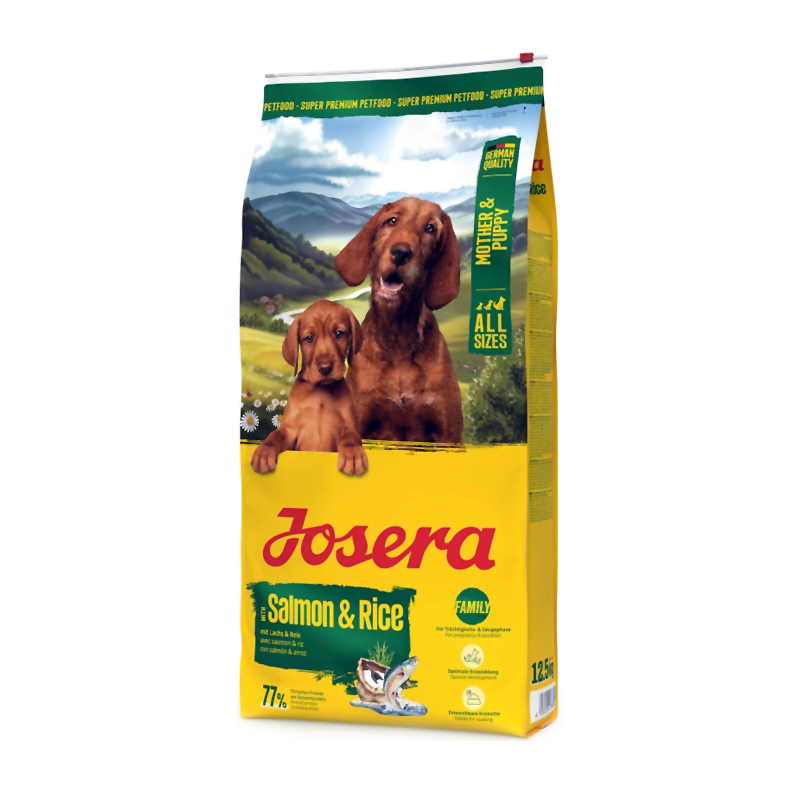 JOSERA MOTHER AND PUPPY SALOMON AND RICE 12.5kg
