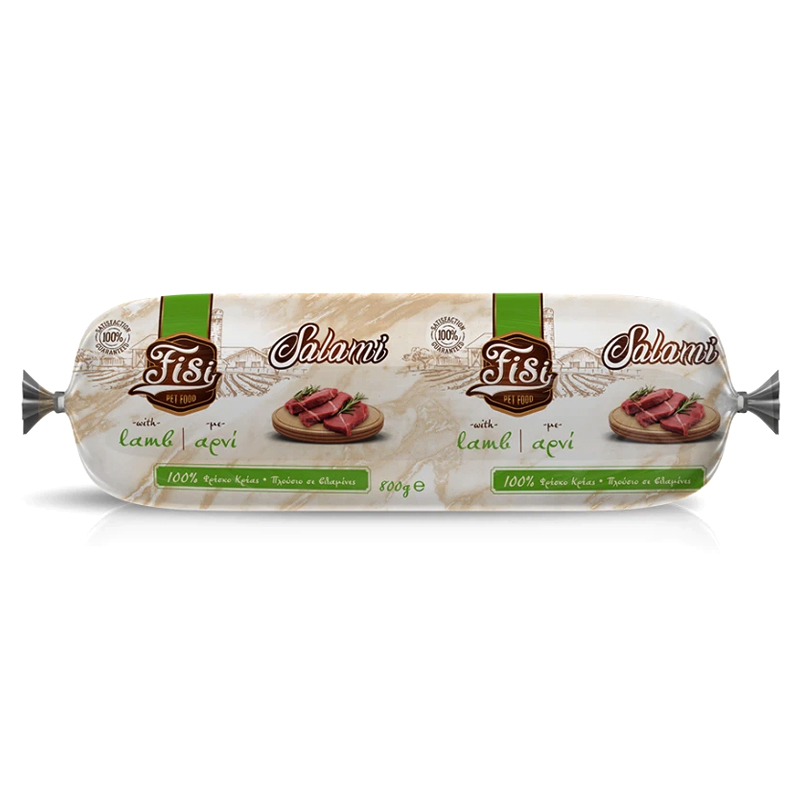 FISI ΣΑΛΑΜΙ FOR ADULT DOG LAMB 800gr FISI ΣΑΛΑΜΙ FOR ADULT DOG LAMB 800gr