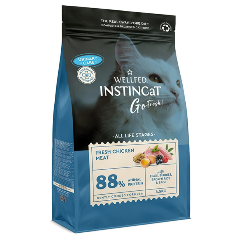PET INTEREST WELLFED INSTINCAT GO FRESH URINARY CHICKEN PET INTEREST WELLFED INSTINCAT GO FRESH URINARY CHICKEN