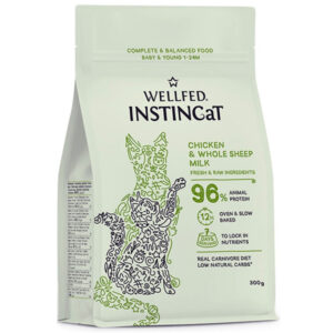 PET INTEREST WELLFED INSTINCAT KITTEN YOUNG CHICKEN AND WHOLE SHEEP MILK 300gr