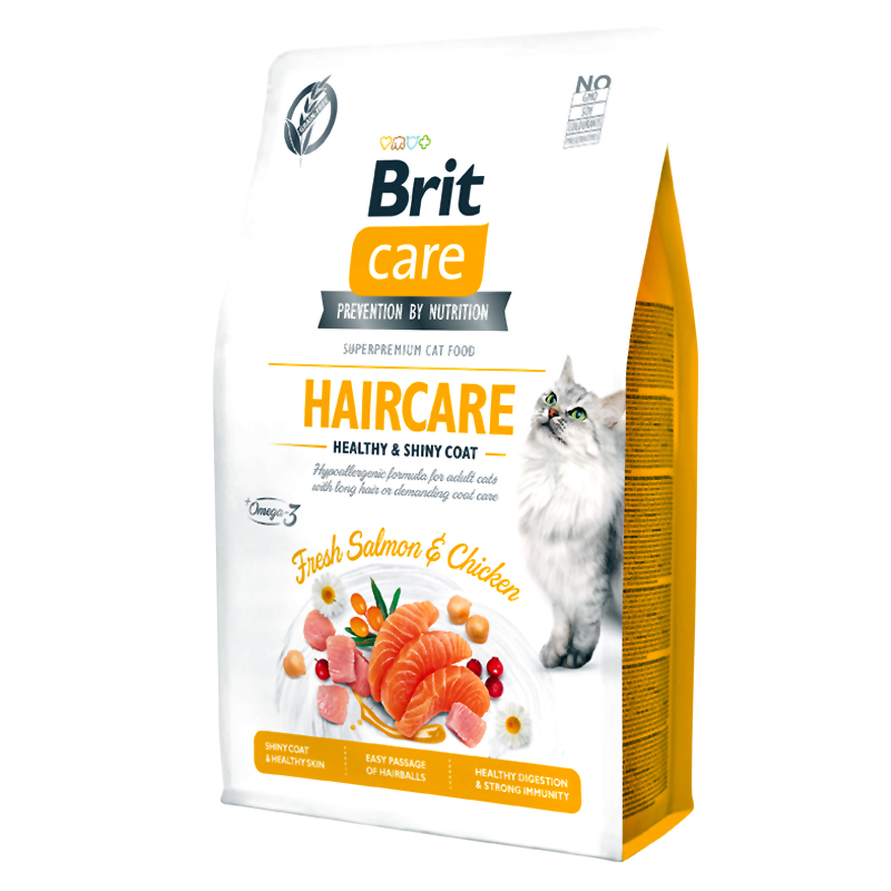 BRIT CARE CAT GF HAIRCARE 2kg