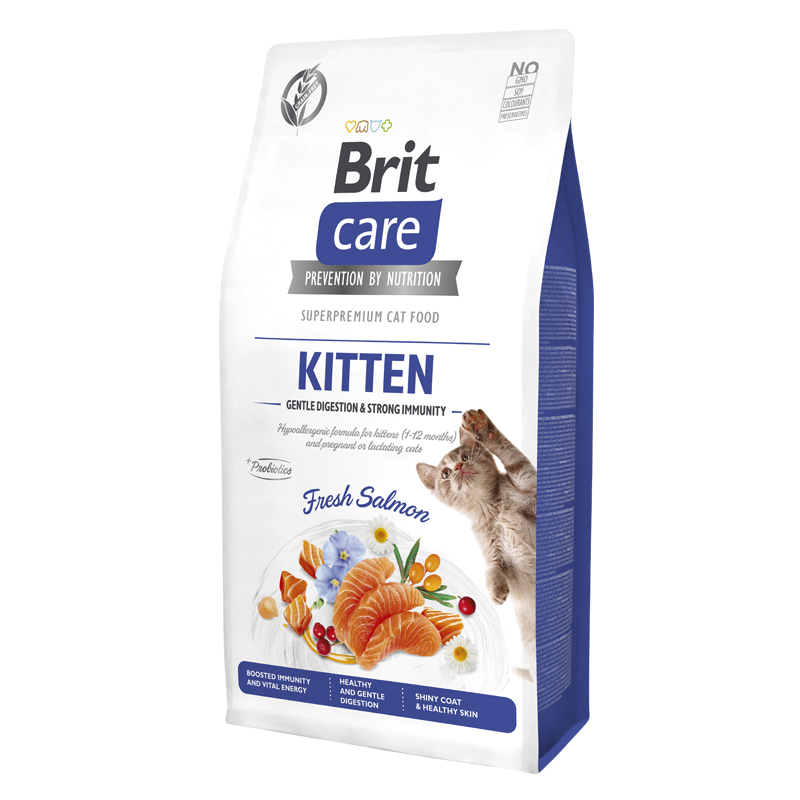 BRIT CARE CAT KITTEN SALMON 7 kg