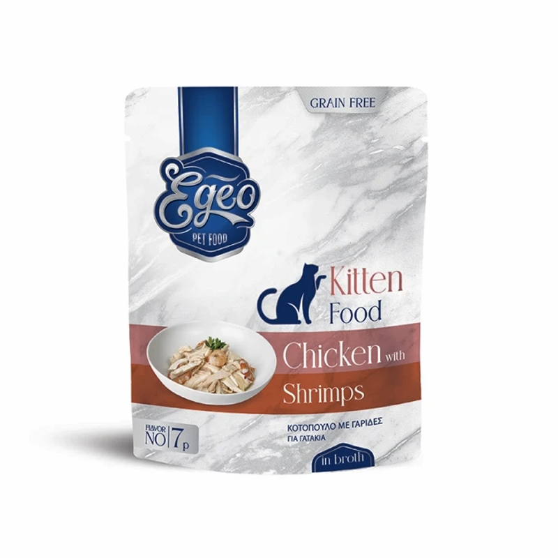 EGEO KITTEN ΚΟΤΟΠΟΥΛΟ ΜΕ ΓΑΡΙΔΕΣ ΣΕ ΖΩΜΟ 85gr