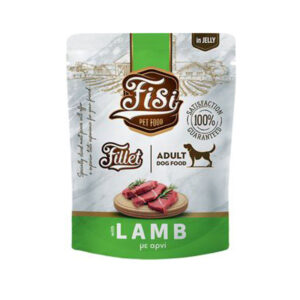 FISI FILLET ADULT DOG ΑΡΝΙ ΣΕ ΖΕΛΕ POUCH 500gr