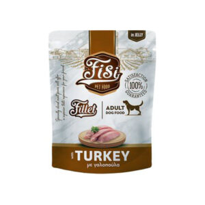 FISI FILLET ADULT DOG ΓΑΛΟΠΟΥΛΑ ΣΕ ΖΕΛΕ POUCH 500gr