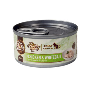 FISI PURE MEAT CAT ADULT ΚΟΤΟΠΟΥΛΟ ΚΑΙ ΑΘΕΡΙΝΑ 80gr