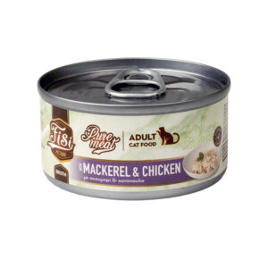 FISI PURE MEAT CAT ADULT ΣΚΟΥΜΠΡΙ ΚΑΙ ΚΟΤΟΠΟΥΛΟ 80gr