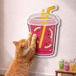 DRUNK BUT HAPPY CAT SCRETCHER WATERMELLON 45x60cm