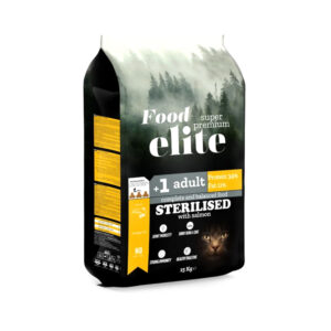 FOOD ELITE CAT ADULT STERILISED SALMON 15kg