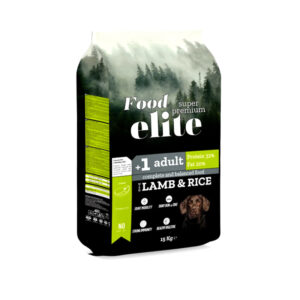 FOOD ELITE DOG ADULT HIGH ENERGY LAMB AND RICE 15kg