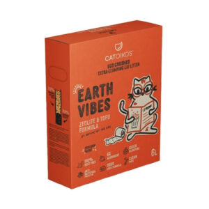 PET INTEREST CATOIKOS "EARTH VIBES" TOFU AND ZEOLITE CAT POPCORN 6lt