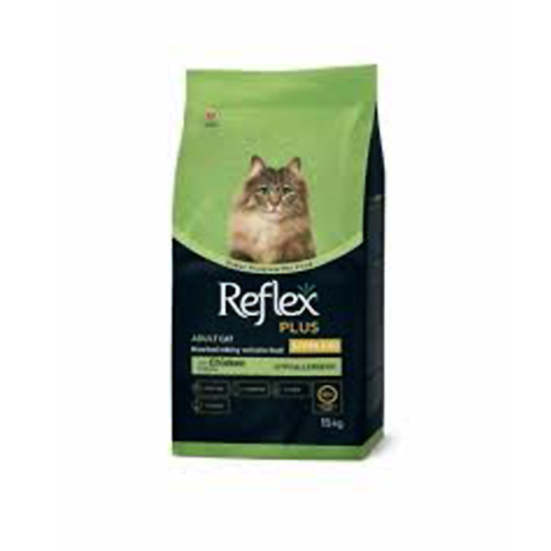REFLEX PLUS CAT ADULT STERILISED 15kg