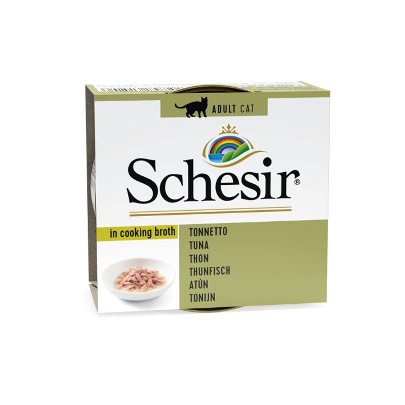 SCHESIR CAT TUNA IN BROTH 70gr