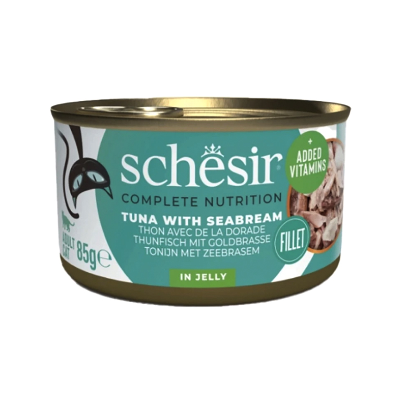SCHESIR JELLY TUNA WITH SEABREAM 85gr