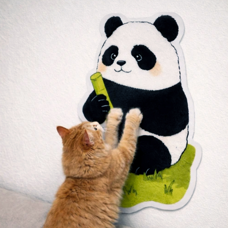 SNUGGLES THE PANDA CAT SCRETCHER 50x80cm