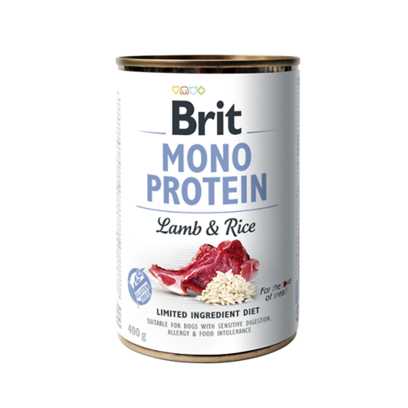 BRIT CARE DOG MONO PROTEIN LAMB AND RICE 400gr