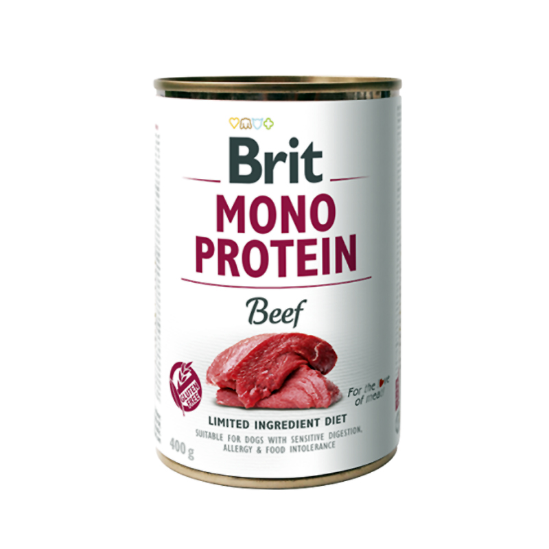 BRIT MONO PROTEIN BEEF 400gr