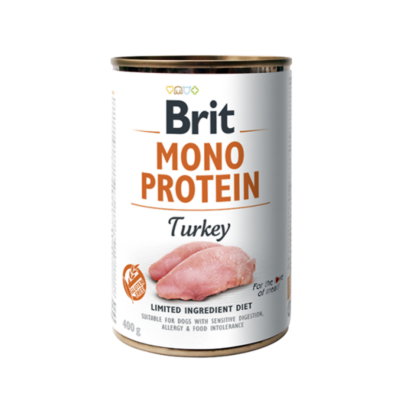 BRIT MONO PROTEIN DOG TURKEY 400gr