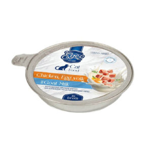 EGEO ADULT CAT ΜΕ ΚΟΤΟΠΟΥΛΟ KAI CRANBERRY KAI ΚΡΙΛ ΣΕ ΖΩΜΟ POUCH 85gr