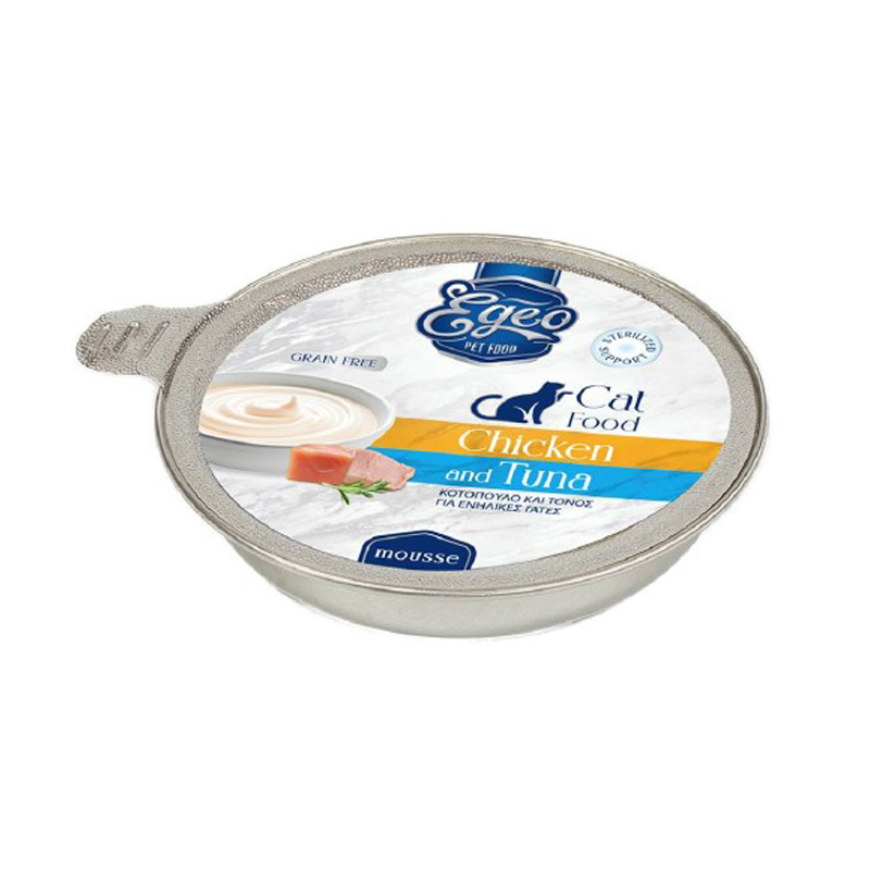 EGEO ADULT CAT ΜΕ ΚΟΤΟΠΟΥΛΟ KAI ΤΟΝΟΣ MOUSSE 50gr