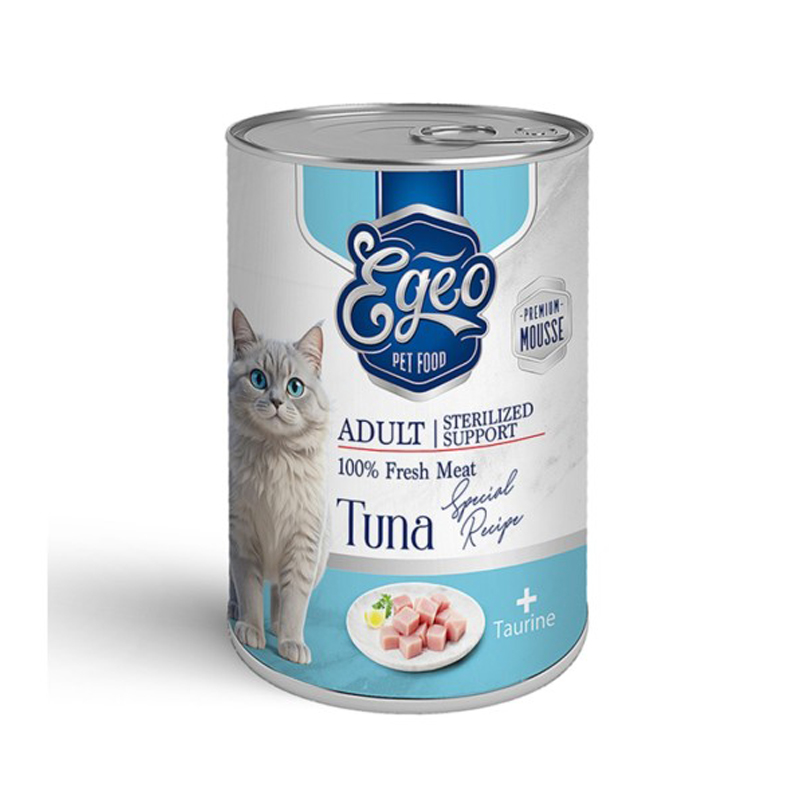 EGEO ADULT CAT ΤΟΝΟΣ MOUSSE 375gr EGEO ADULT CAT ΤΟΝΟΣ MOUSSE 375gr