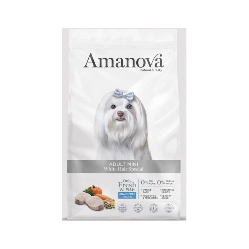 AMANOVA ADULT MINI WHITE HAIR SPECIAL 2kg AMANOVA ADULT MINI WHITE HAIR SPECIAL 2kg