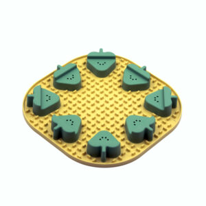 FIBOO LICKING MAT SNOOPY MAT AND FIBNOOSE ΚΙΤΡΙΝΟ 25cm