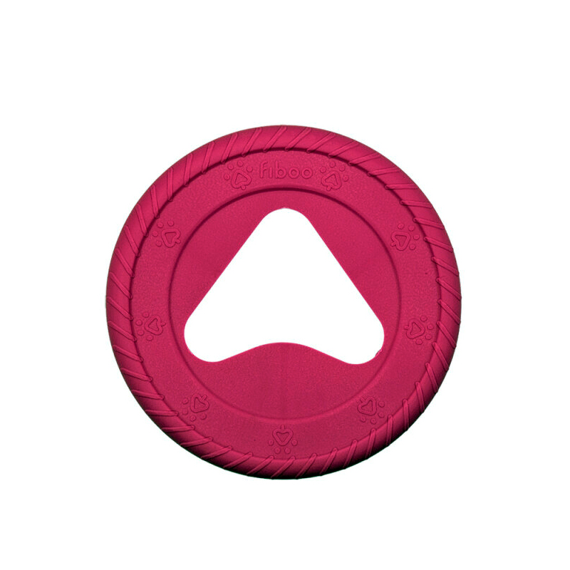 FIBOO ΠΑΙΧΝΙΔΙ ΣΚΥΛΟΥ FRISBOO MINI ΡΟΖ 17cm
