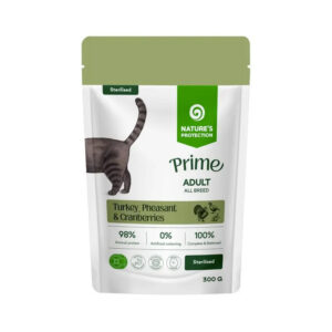 NATURE'S PROTECTION CAT STERILISED TURKEY PHEASANT AND CRANBERRIES 85gr