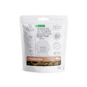 NATURE'S PROTECTION SUPERIOR CARE DOG WHITE DOG INTESTINAL CARE SOFT AND MOIST WITH WHITE FISH AND RICE 150gr